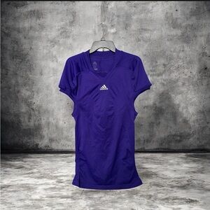 Adidas Men Vivid Purple Jersey Top